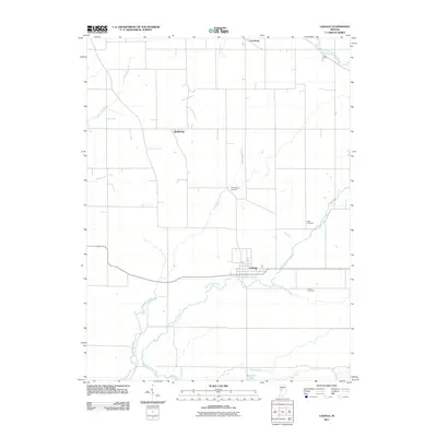 2011 Map of Ladoga, 2011 Print