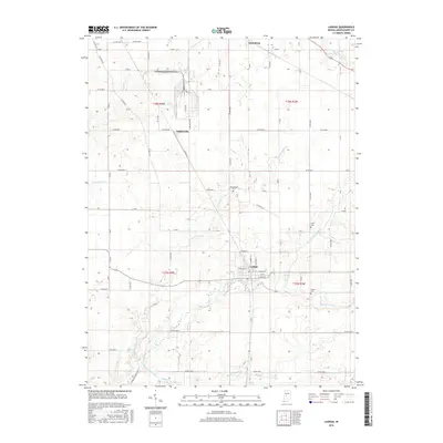 2016 Map of Ladoga, 2016 Print