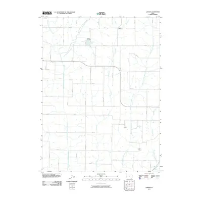 2010 Map of Ladoga, 2010 Print