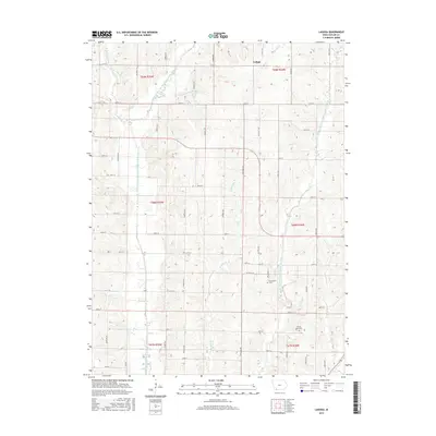2015 Map of Ladoga, 2015 Print