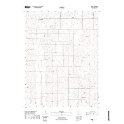 2018 Map of Ladoga, 2018 Print