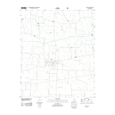 2010 Map of Ladonia, 2010 Print