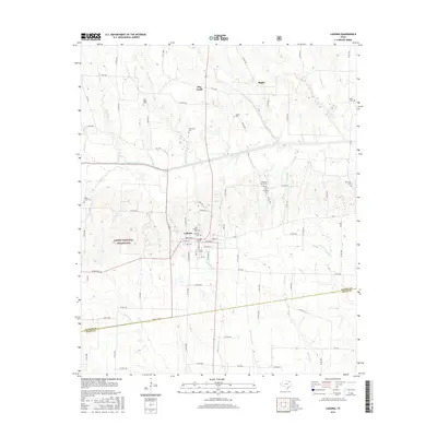 2016 Map of Ladonia, 2016 Print