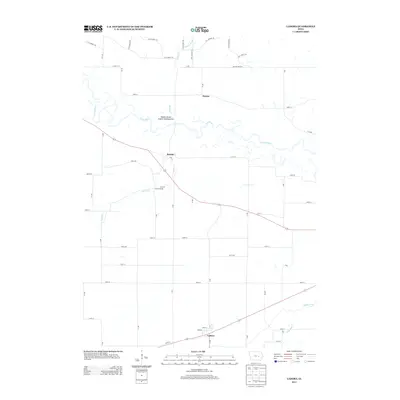 2013 Map of Ladora, 2013 Print