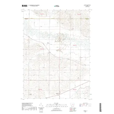 2018 Map of Ladora, 2018 Print