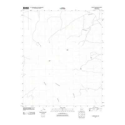 2010 Map of Ladron Peak, 2010 Print