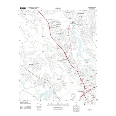 2011 Map of Ladson, 2011 Print