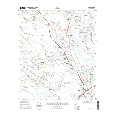 2014 Map of Ladson, 2014 Print