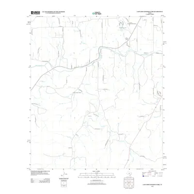 2012 Map of Lady Bird Johnson Park, 2012 Print