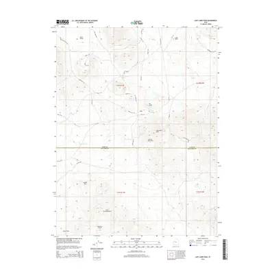 2014 Map of Lady Laird Peak, 2014 Print