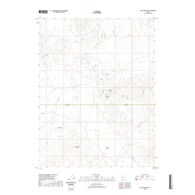 2020 Map of Lady Laird Peak, 2020 Print
