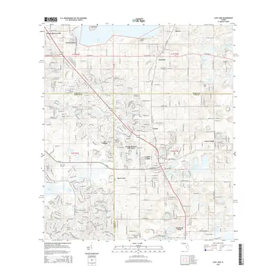 2015 Map of Lady Lake, 2015 Print