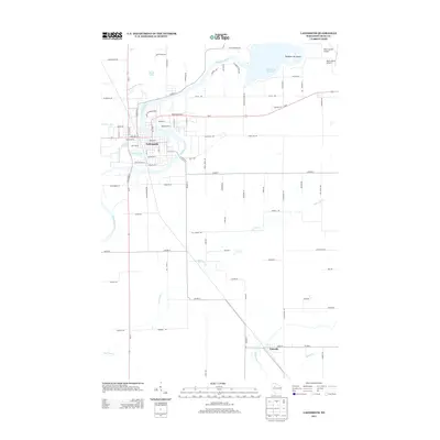 2013 Map of Ladysmith, 2013 Print