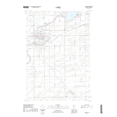 2018 Map of Ladysmith, 2018 Print