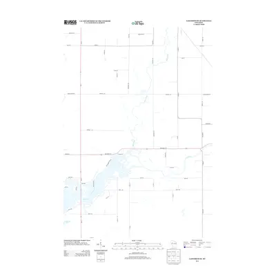 2013 Map of Ladysmith SE, 2013 Print
