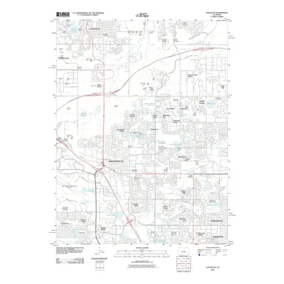 2010 Map of Lafayette, 2010 Print