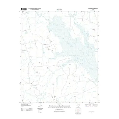 2013 Map of Lafayette, 2013 Print