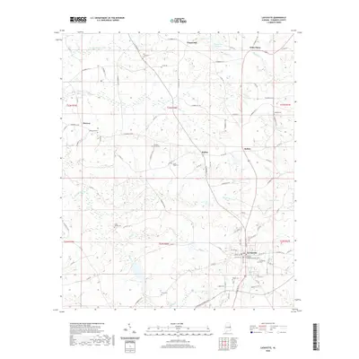 2020 Map of Lafayette, 2020 Print
