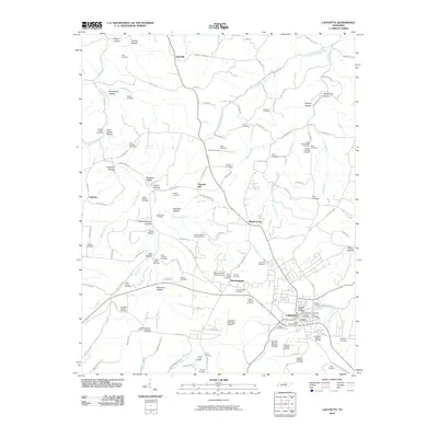 2010 Map of Lafayette, 2010 Print