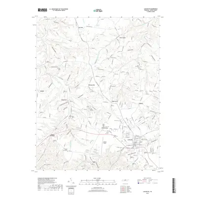 2019 Map of Lafayette, 2019 Print