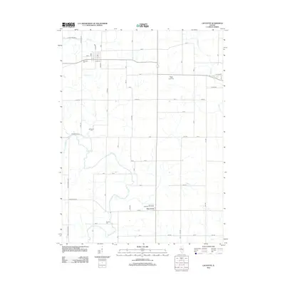 2012 Map of Lafayette, 2012 Print