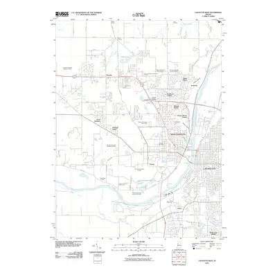 2010 Map of Lafayette West, 2010 Print