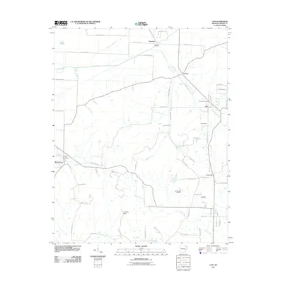 2011 Map of Lafe, 2011 Print