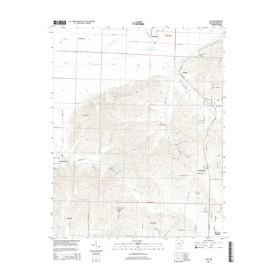 2014 Map of Lafe, 2014 Print