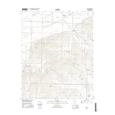 2017 Map of Lafe, 2017 Print