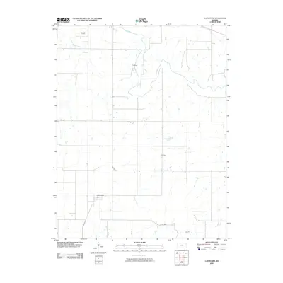 2009 Map of Lafontaine, 2009 Print