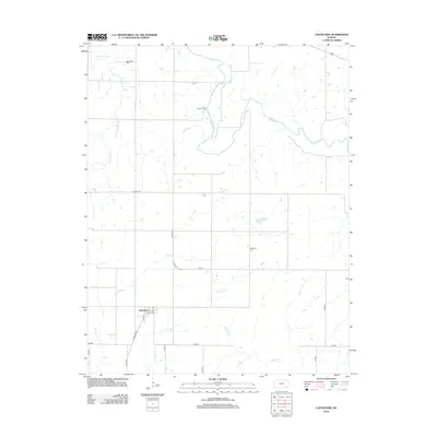 2012 Map of Lafontaine, 2012 Print