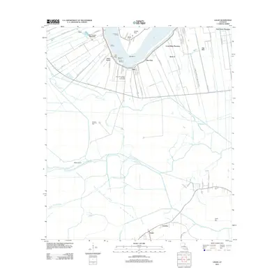 2012 Map of Lagan, 2012 Print