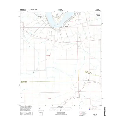 2015 Map of Lagan, 2015 Print