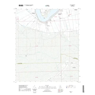 2018 Map of Lagan, 2018 Print