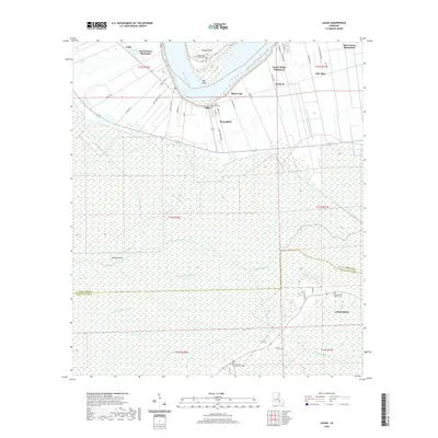 2020 Map of Lagan, 2020 Print