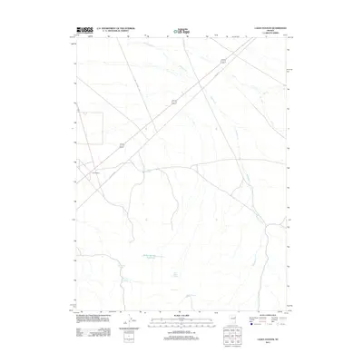 2012 Map of Lages Station, 2012 Print