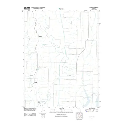 2012 Map of Lagonda, 2012 Print