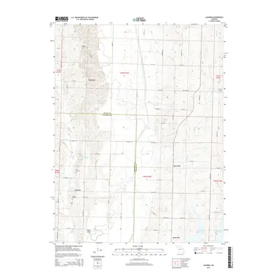 2014 Map of Lagonda, 2014 Print