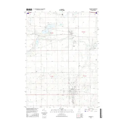 2016 Map of Lagrange, 2016 Print