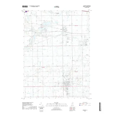 2019 Map of Lagrange, 2019 Print