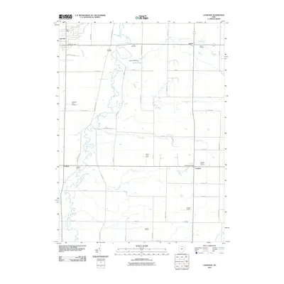 2010 Map of Lagrange, 2010 Print