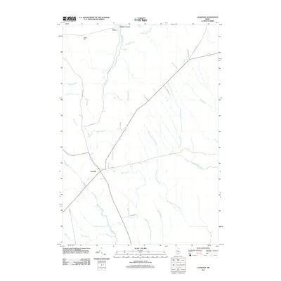 2011 Map of Lagrange, 2011 Print