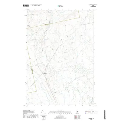 2018 Map of Lagrange, 2018 Print