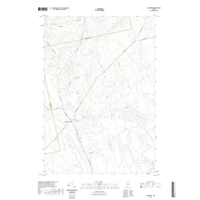 2021 Map of Lagrange, 2021 Print