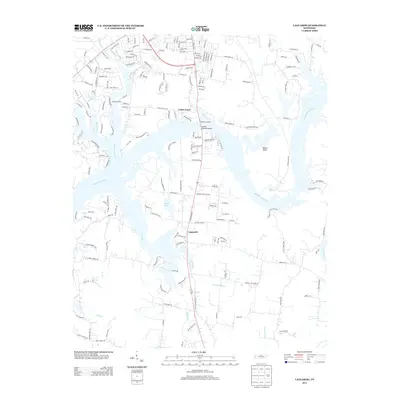 2013 Map of Laguardo, 2013 Print
