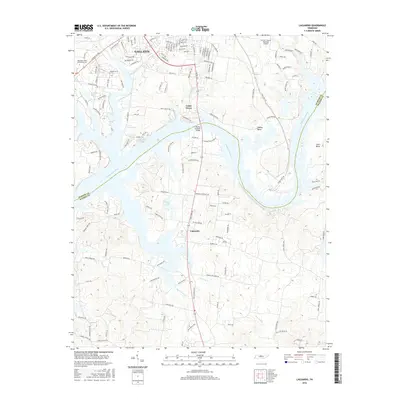 2016 Map of Laguardo, 2016 Print