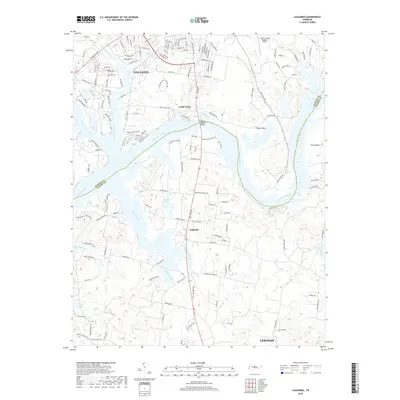 2019 Map of Laguardo, 2019 Print