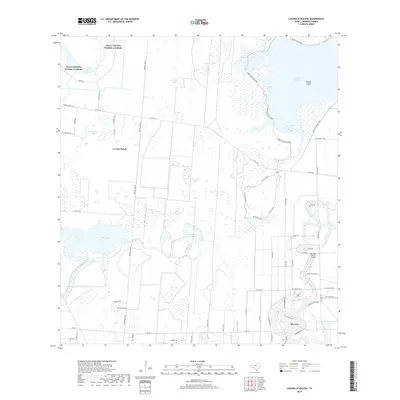2019 Map of Laguna Atascosa, 2019 Print
