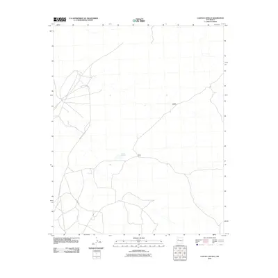 2010 Map of Laguna Castillo, 2010 Print