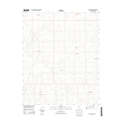 2013 Map of Laguna Castillo, 2013 Print